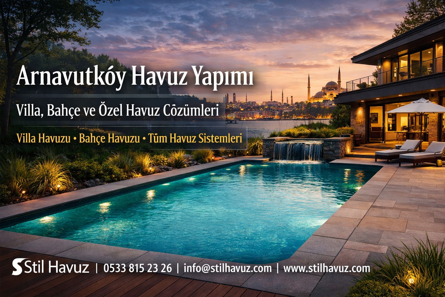Arnavutköy Havuz Yapımı