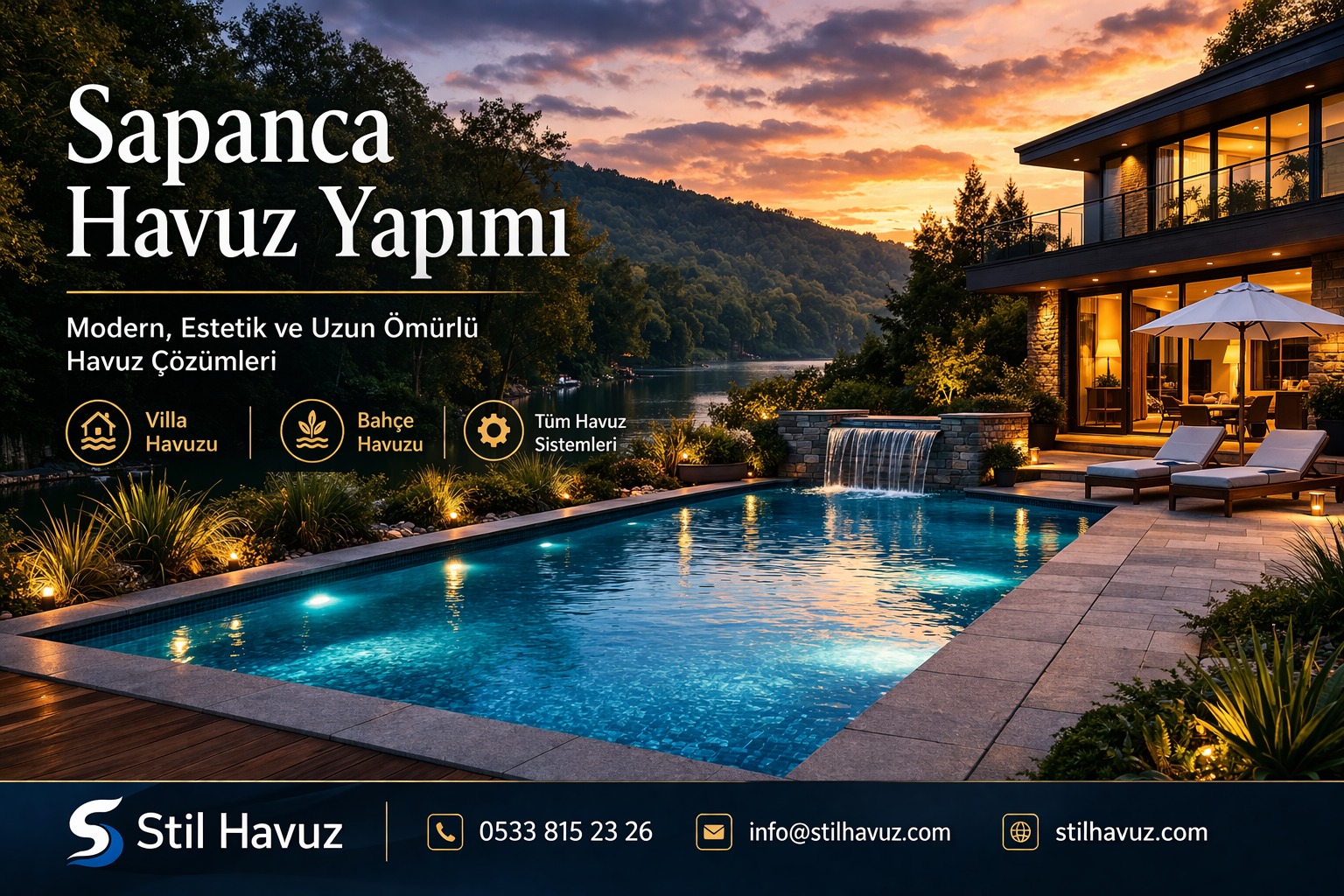 Sapanca Havuz Yapımı